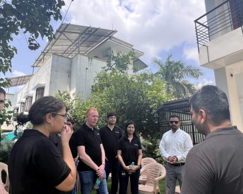 Flydocs team at Atman Care Home 1