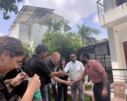 Flydocs team at Atman Care Home 3